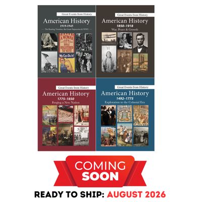 Great Events from American History - 4 Set Bundle (1492-1945)