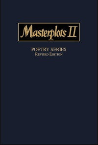 Masterplots II: Poetry Series, Revised Edition