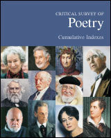 Critical Survey of Poetry: Cumulative Index