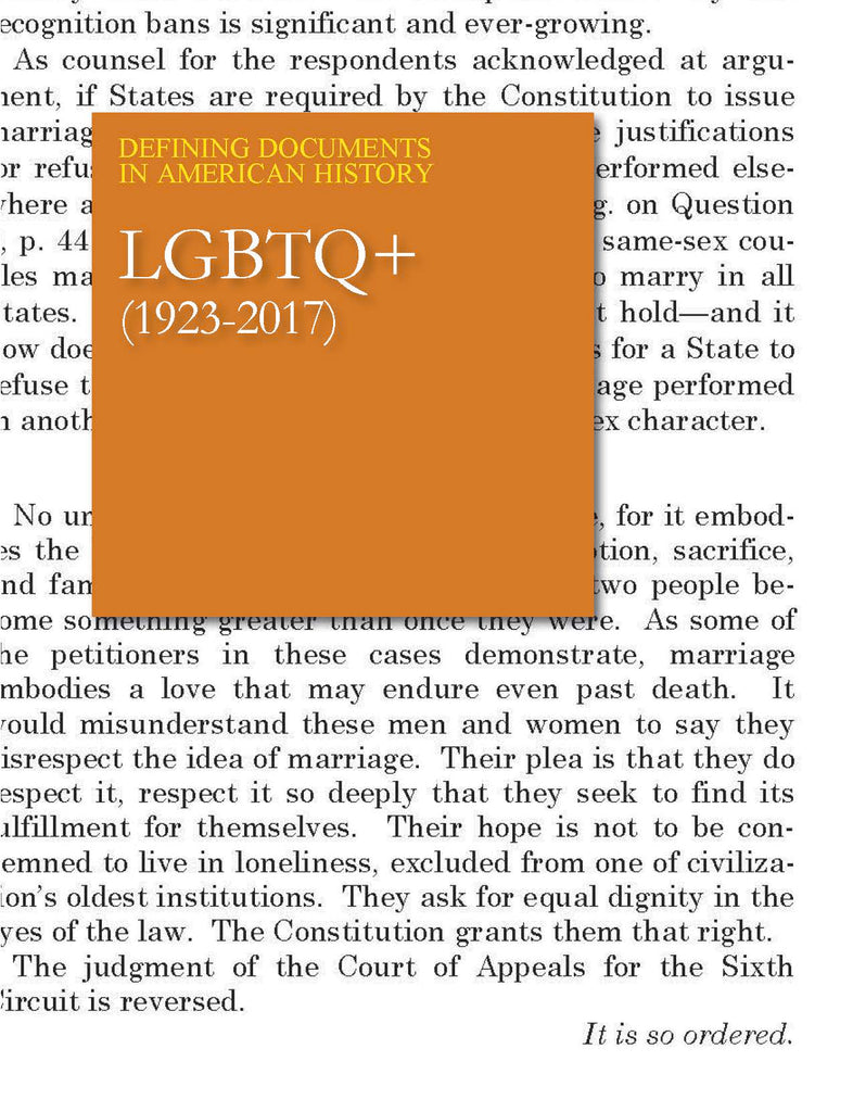 Defining Documents in American History: LGBTQ+