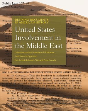 Defining Documents in American History: U.S. Involvement in the Middle East